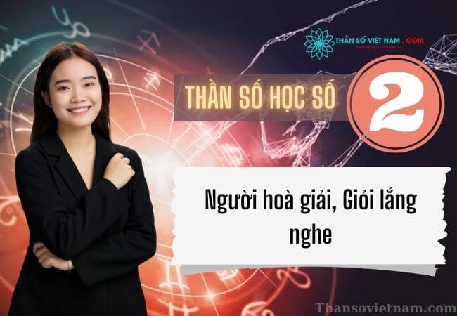 Ý nghĩa số 2 trong biểu đồ ngày sinh