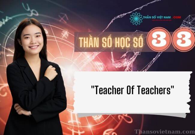 Con số 33 - con số Master trong thần số học