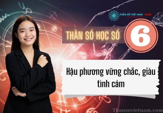 Ý nghĩa số 6 trong biểu đồ ngày sinh