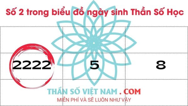 Cần lưu ý khi sở hữu quá nhiều số 2 trong biểu đồ ngày sinh