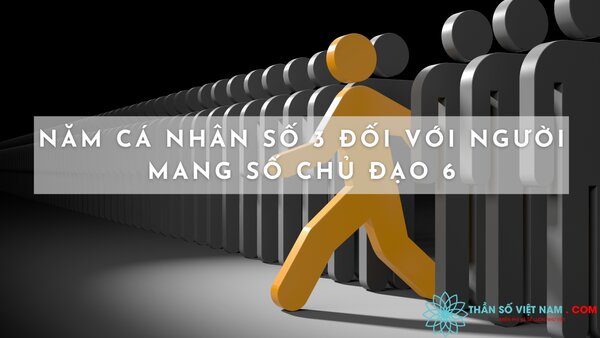 Năm cá nhân số 3 đối với người mang số chủ đạo 6